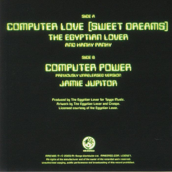 Egyptian Lover - Computer Love (Sweet Dreams) / Computer Power